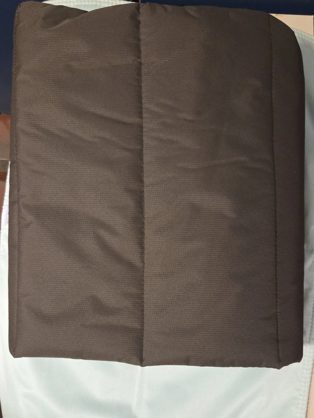 Plush Brown Quilted Dog Bed Waterproof  - Cozy Pet Mat